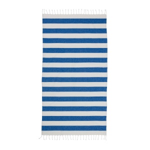 ON™ Recycled cotton fringed beach towel, size 90x170 cm