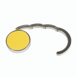 ON™ Round metal bag hook, dual-magnet reinforced closure, in a black box