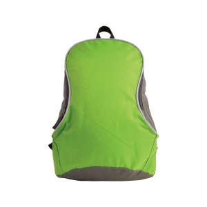 ON™ 600D polyester two-tone backpack with padded straps