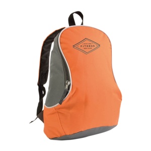 ON™ 600D polyester two-tone backpack with padded straps