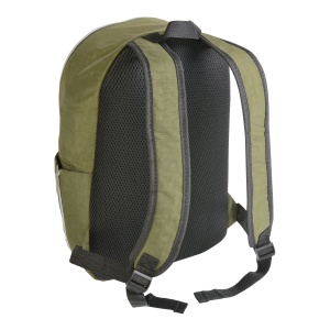 ON™ 420D nylon 4-pocket backpack (two mesh side pockets with zipped closure). Straps