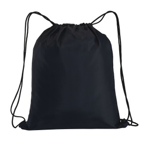 ON™ 210T polyester backpack with drawstring closure