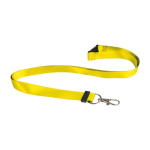 ON™ Satin lanyard with safety release clasp