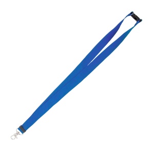 ON™ Satin lanyard with safety release clasp
