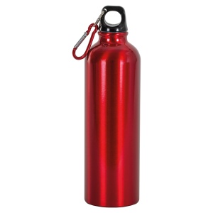 ON™ Aluminum bottle with carabiner. 750ml, no box