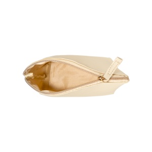 ON™ Multipurpose PU fine grain saffiano beauty case. Zipper closure and inner lining