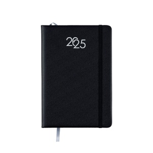ON™ Weekly diary 2025 with PU cover with elastic band