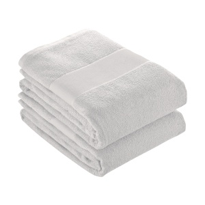 ON 100% cotton (350 g/m2) terry towel with printable MATTE strip (90 x 150 cm)