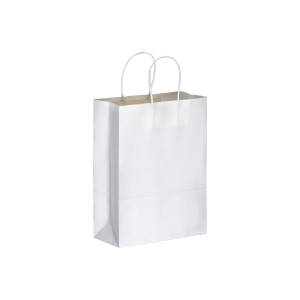 ON 100 gr/m2 paper shopping bag with guesset