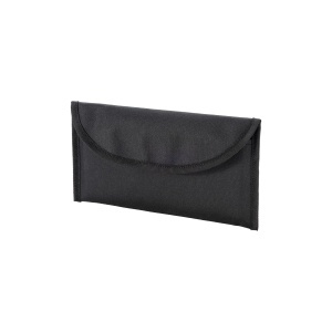 ON 600D polyester document pouch with two pockets and velcro closure - Img 5