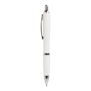 ON ABS plastic ballpen with antibacterial barrel. Metal clip. ISO 22196.
