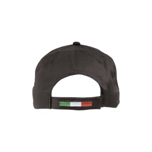 ON Cotton 5-panel cap with three-colour piping and Italian flag embroidery on the strap - Img 10