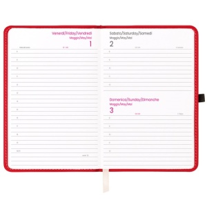 ON Daily planner 2027, thermo-varnished PU hard cover with stitching around the perimeter - Img 8