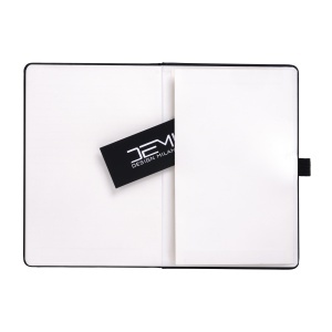 ON DEMI BRERA A5 size notebook with soft PU hard cover - Img 4