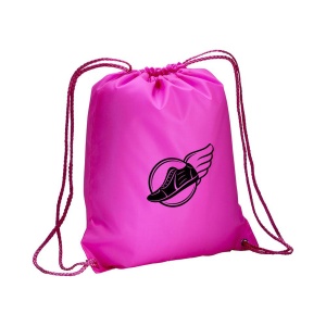 ON Fluorescent 210T polyester backpack with drawstring closure and reinforced corners - Img 8