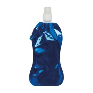 ON Foldable PE/PET BPA free water bottle (480ml), with snap hook