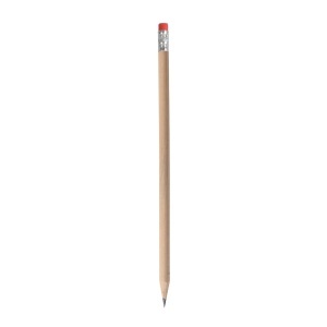 ON HB pencil in natural wood with graphite lead, cylindrical, with coloured lead (tempered) - Img 7