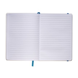 ON Notebook with coloured elastic, ruled sheets, satin bookmark - Img 10