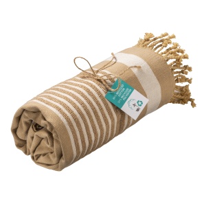 ON Prosop/pareo de plajă din bumbac reciclat, 350 g/m2 - Img 3