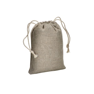 ON Pungă cadou din bumbac reciclat, 150 g/m2, 10 x 14 cm - Img 3
