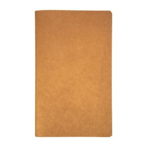ON Recycled paper cover notebook with, 50 ivory ruled sheets
