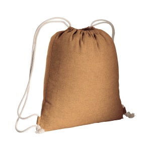 ON Rucsac cu șnur de strângere din bumbac reciclat 150g/m2 - Img 1