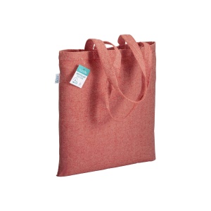 ON Sacoșă de cumpărături din bumbac reciclat 280g/m2, cu mânere lungi - Img 1