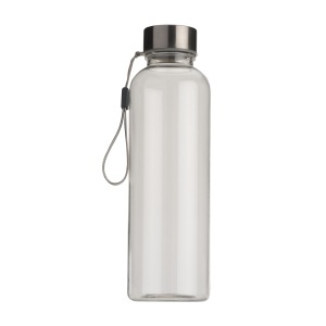 ON Sticlă sport transparentă TRITAN cu capac din oțel inoxidabil (500 ml). Fără BPA