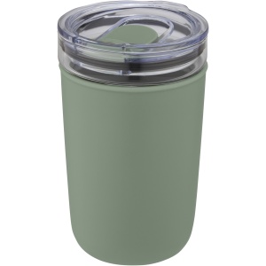 PF™ Bello 420 ml glass tumbler with recycled plastic outer wall