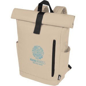 PF™ Byron 15.6" GRS RPET roll-top backpack 18L - Img 20
