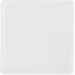 PF™ Ellison square plastic coaster with paper insert