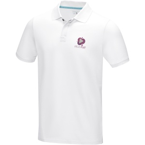 PF™ Graphite polo organic bărbați cu mânecă scurtă - Img 17