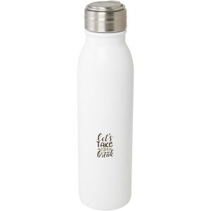 PF™ Harper 700 ml RCS certified stainless steel water bottle with metal loop - Img 1