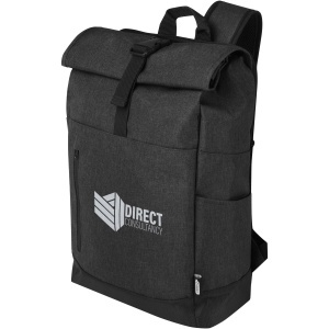 PF™ Hoss rucsac laptop 15.6"" GRS reciclat tip roll-up 12L - Img 12