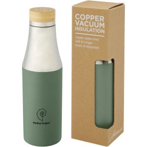 PF™ Hulan 540 ml copper vacuum insulated stainless steel bottle with bamboo lid - Img 13