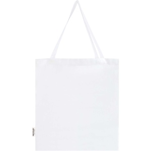 PF™ Madras 140 g/m² GRS recycled cotton gusset tote bag