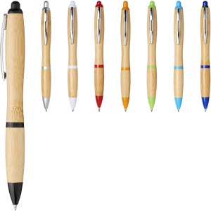 PF™ Nash bamboo ballpoint pen (blue ink)