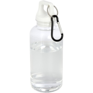 PF™ Oregon 400 ml RCS certified recycled plastic water bottle with carabiner