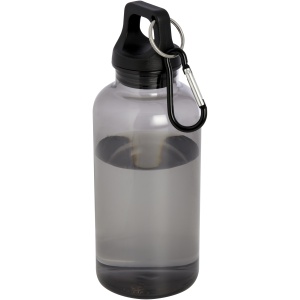 PF™ Oregon 400 ml RCS certified recycled plastic water bottle with carabiner