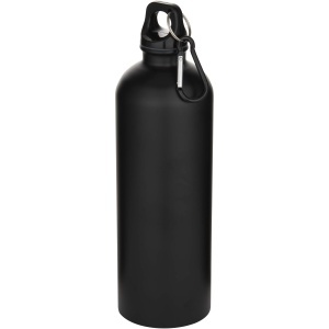 PF™ Oregon sticlă de apă mată 750 ml simplu perete din oțel inoxidabil reciclat RCS cu carabină - Img 4