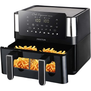 PF™ Prixton Cook Organics dual air fryer 8L