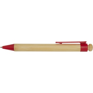 PF™ Rattan bamboo and recycled plastic ballpoint pen (black ink)
