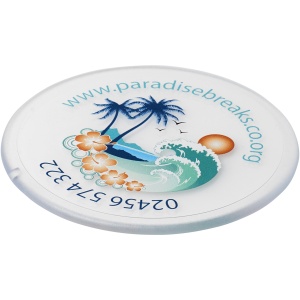 PF™ Renzo round plastic coaster