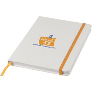 PF™ Spectrum A5 white notebook with coloured strap - Img 17