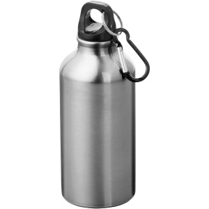 PF™ Oregon 400 ml aluminium water bottle with carabiner