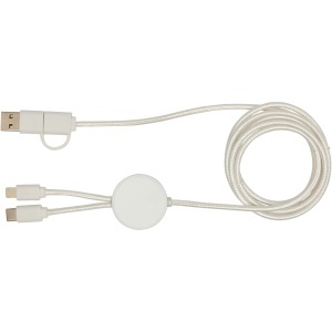 PF Citala 5-in-1 recycled plastic 150 cm data sync and 27W fast charge cable