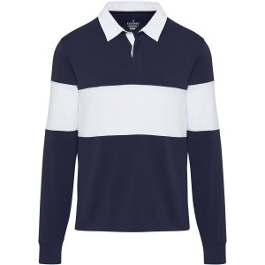 PF Hanorac unisex Clyde organic cu imprimeu de polo pentru rugby