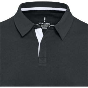 PF Hanorac unisex Clyde organic cu imprimeu de polo pentru rugby