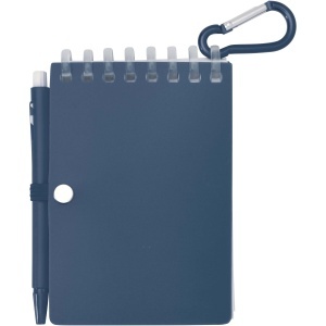 PF Set caiet și pix Lig Mini reciclat pentru exterior cu copertă moale (cerneală neagră)