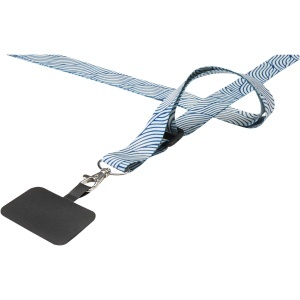 PF Lyra sublimation adjustable lanyard with phone holder - Img 2